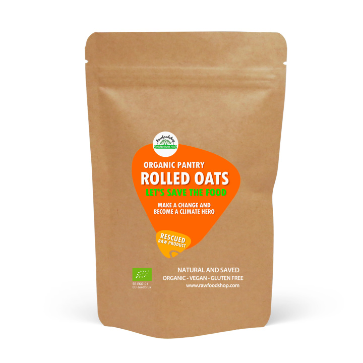 Gluteenittomat kaurahiutaleet LUOMU 1kg ryhmässä Raaka-aineet / Leipominen / Viljat & Hiutaleet @ Rawfoodshop Scandinavia AB (SFAB0061)