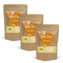Maissijauho LUOMU 1kg x 3 pakettia
