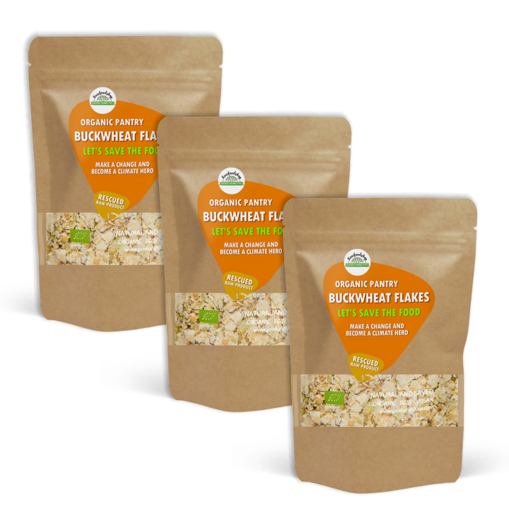 Tattarilastut LUOMU 1kg x 3 pakettia ryhmässä Raaka-aineet / Leipominen / Viljat & Hiutaleet @ Rawfoodshop Scandinavia AB (SFAB0441-SET3)