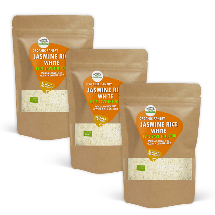 Jasmiiniriisi Valkoinen LUOMU 1kg x 3 pakettia ryhmässä Raaka-aineet / Ruokakomero / Riisi & Ohra @ Rawfoodshop Scandinavia AB (SFJRV501-SET3)
