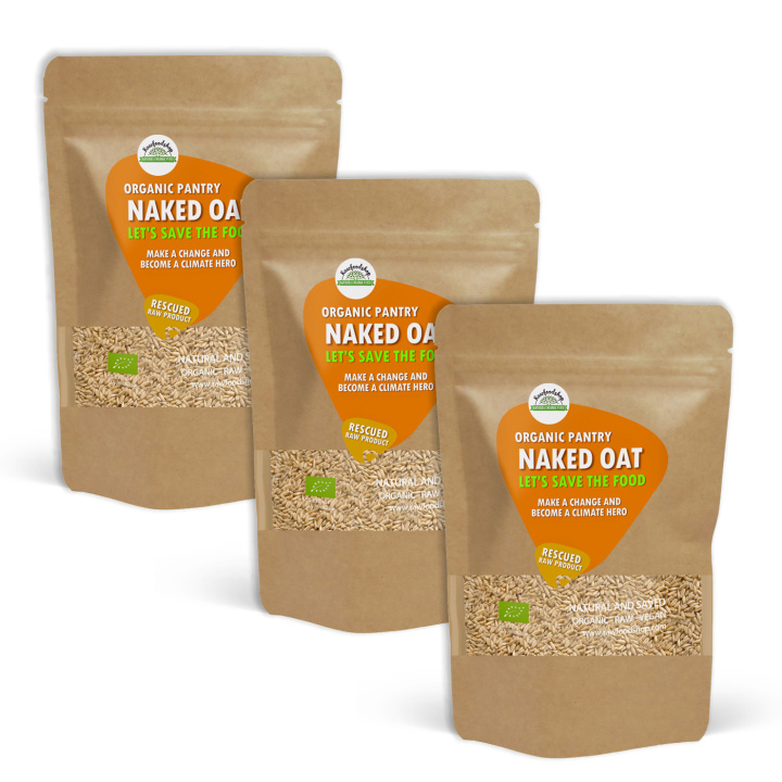 Paljaskaura LUOMU 1kg x 3 pakettia ryhmässä Raaka-aineet / Ruokakomero / Riisi & Ohra @ Rawfoodshop Scandinavia AB (SFNHS501-SET3)