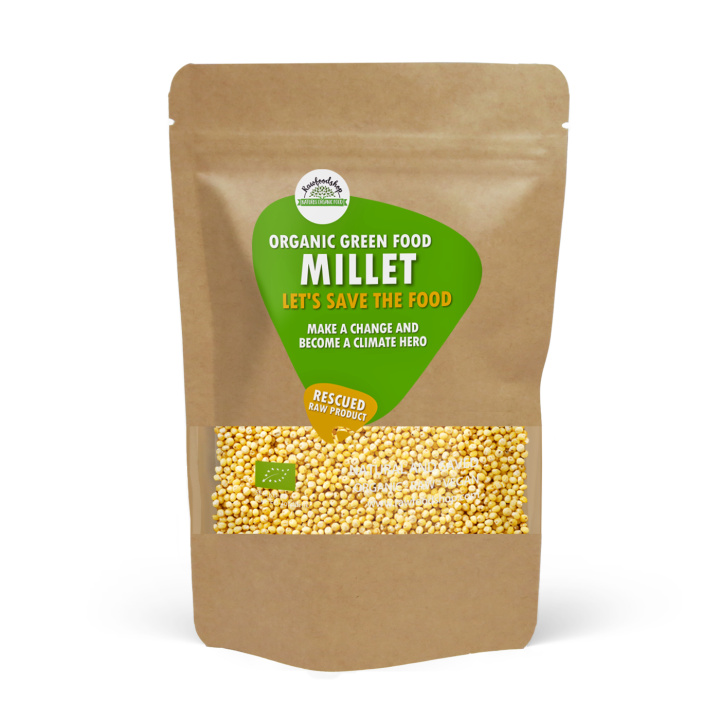 Hirssi LUOMU 1kg ryhmässä Raaka-aineet / Terveysruoka / Siemenet @ Rawfoodshop Scandinavia AB (SFRAW8780971)