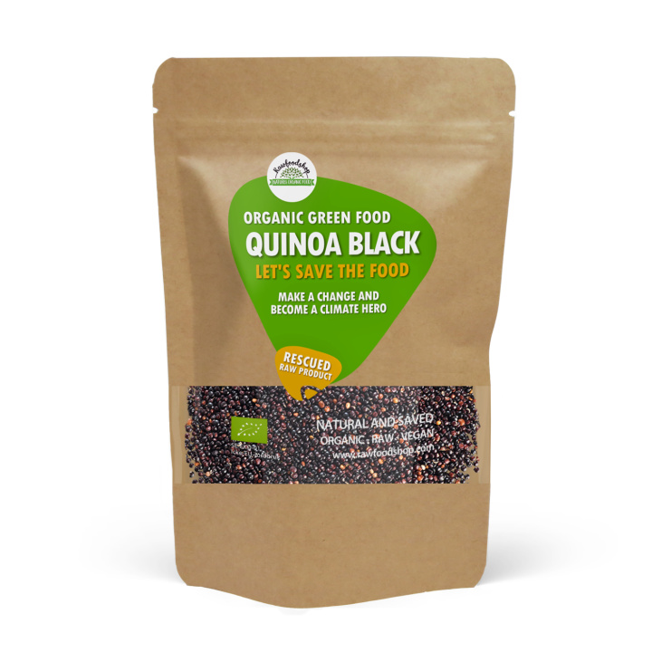 Quinoa Musta LUOMU 1kg ryhmässä Raaka-aineet / Terveysruoka / Siemenet @ Rawfoodshop Scandinavia AB (SFRAW98651)