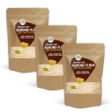 Raakaluomu mantelijauho 1kg x 3 pakettia