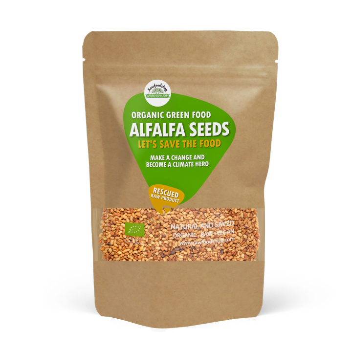 Alfalfansiemenet LUOMU 1kg ryhmässä Raaka-aineet / Terveysruoka / Siemenet @ Rawfoodshop Scandinavia AB (SFRFRO00011L1000)