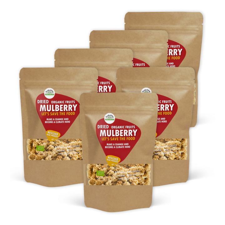 Mulperit LUOMU 1kg x 6 pakettia ryhmässä Raaka-aineet / Hedelmät & Marjat / Mulberry @ Rawfoodshop Scandinavia AB (SFRFRU1000340ESET)