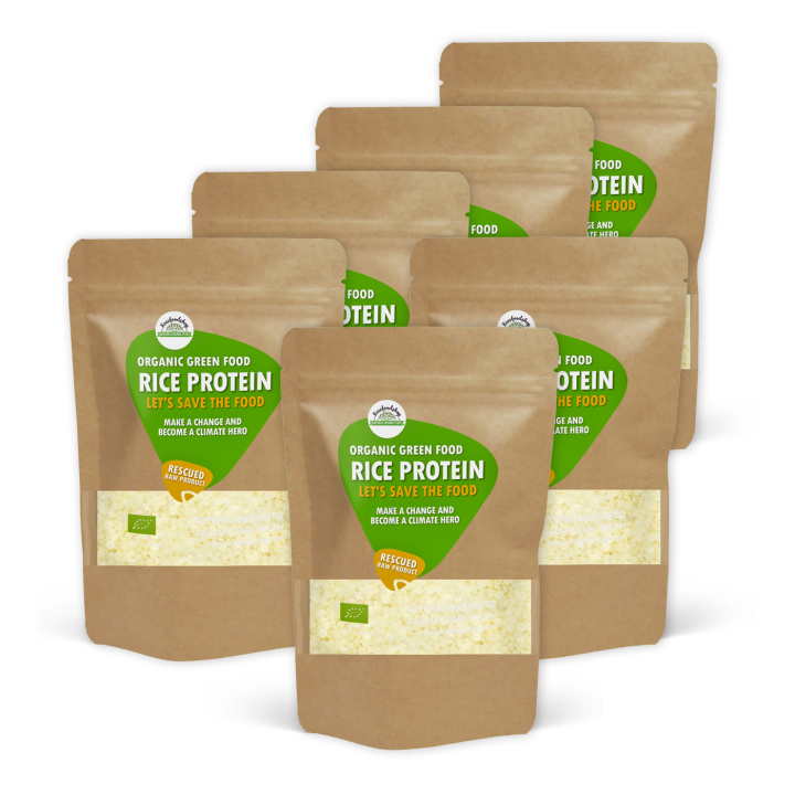 Riisiproteiinijauhe Rå Kraft LUOMU 1kg x 6 pakettia ryhmässä Raaka-aineet / Terveysruoka / Proteiinijauhe @ Rawfoodshop Scandinavia AB (SFRKOS500002E-SET6)