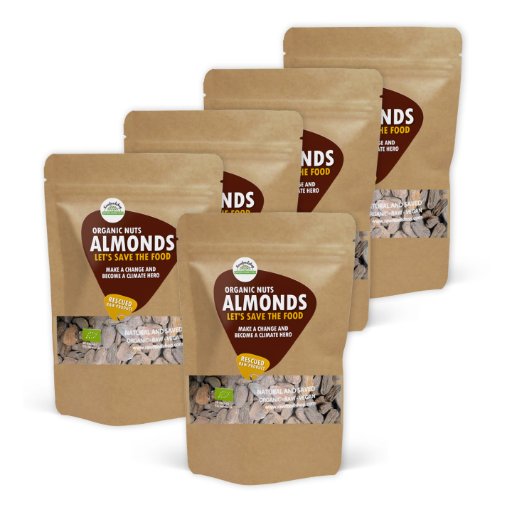 Mandel Premium RAW LUOMU 1kg 5kpl pakettia ryhmässä OUTLET 20-80% / Save The Food 40-80% @ Rawfoodshop Scandinavia AB (SFRNOT1000431ESET)