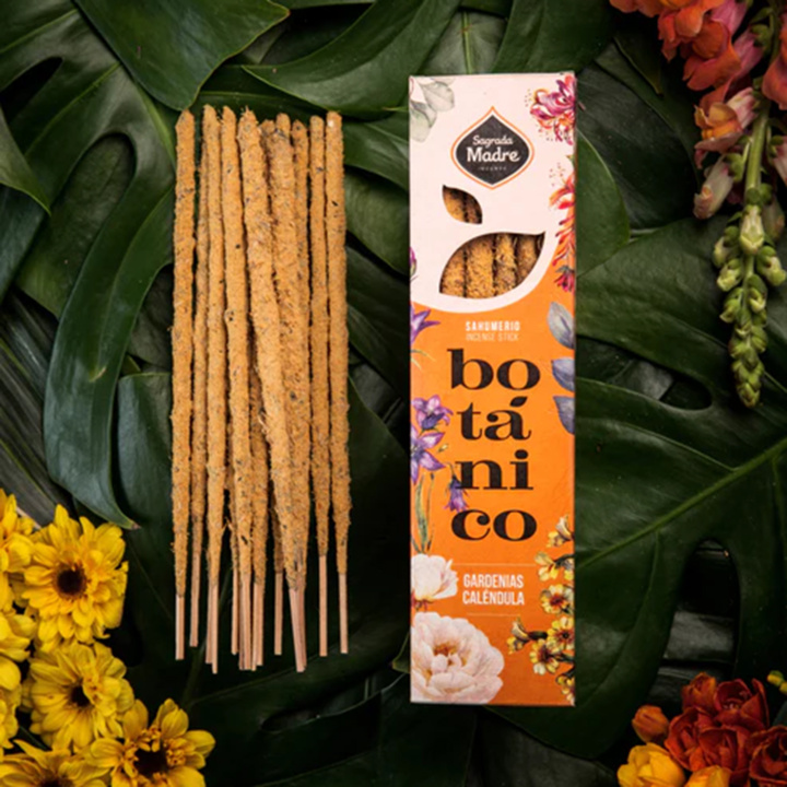 Suitsuke Botanico Gardenia & Kehäkukka 6kpl ryhmässä Koti & Sielu / Tunnelma & tuoksu / Suitsuke @ Rawfoodshop Scandinavia AB (SKU-073)