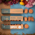Suitsukepalat Limpieza Frankincense & Sandelipuu 7kpl