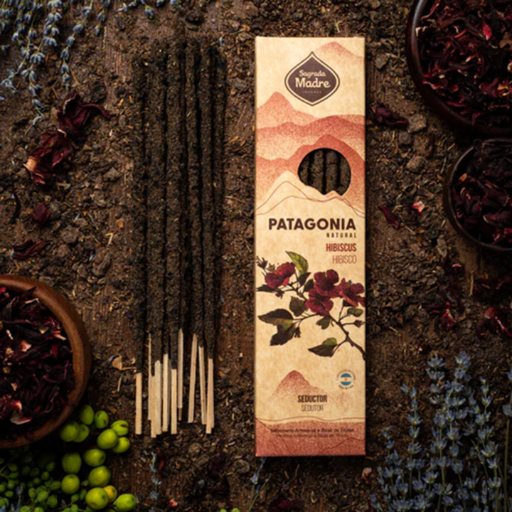 Patagonia Hibiscus suitsuke 6 kpl ryhmässä Koti & Sielu / Tunnelma & tuoksu / Suitsuke @ Rawfoodshop Scandinavia AB (SKU-188)