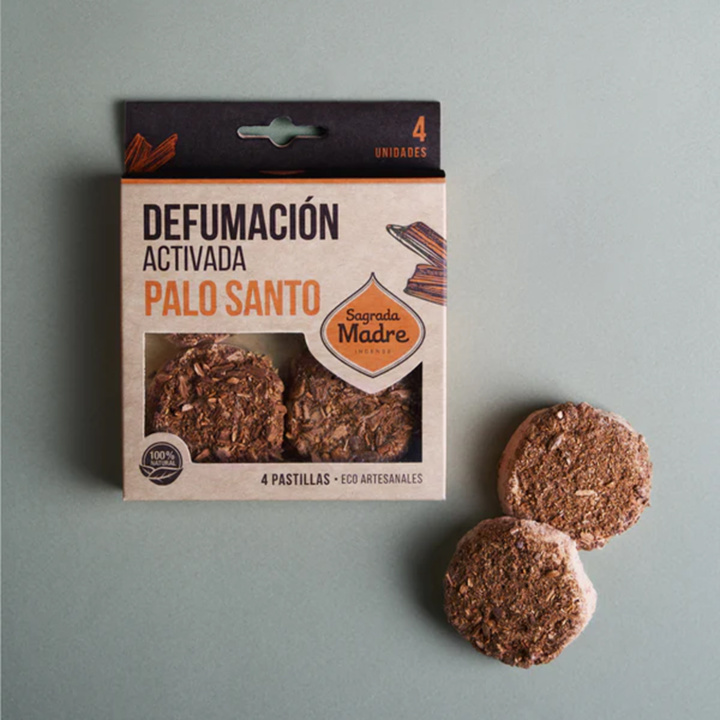 Palo Santo suitsukepalat 4 kpl ryhmässä Koti & Sielu / Tunnelma & tuoksu / Suitsuke @ Rawfoodshop Scandinavia AB (SKU-313)