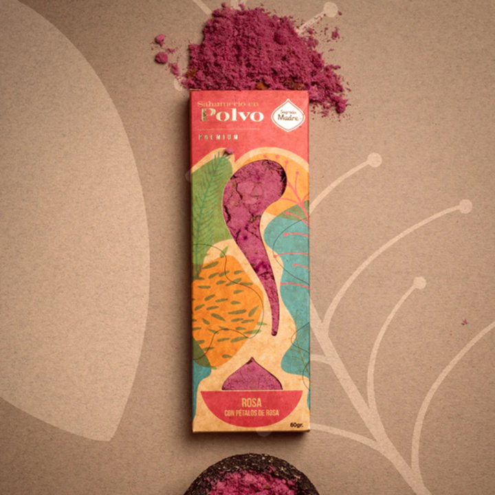 Suitsukejauhe Ruusut 60g ryhmässä Koti & Sielu / Tunnelma & tuoksu / Suitsuke @ Rawfoodshop Scandinavia AB (SKU-344)