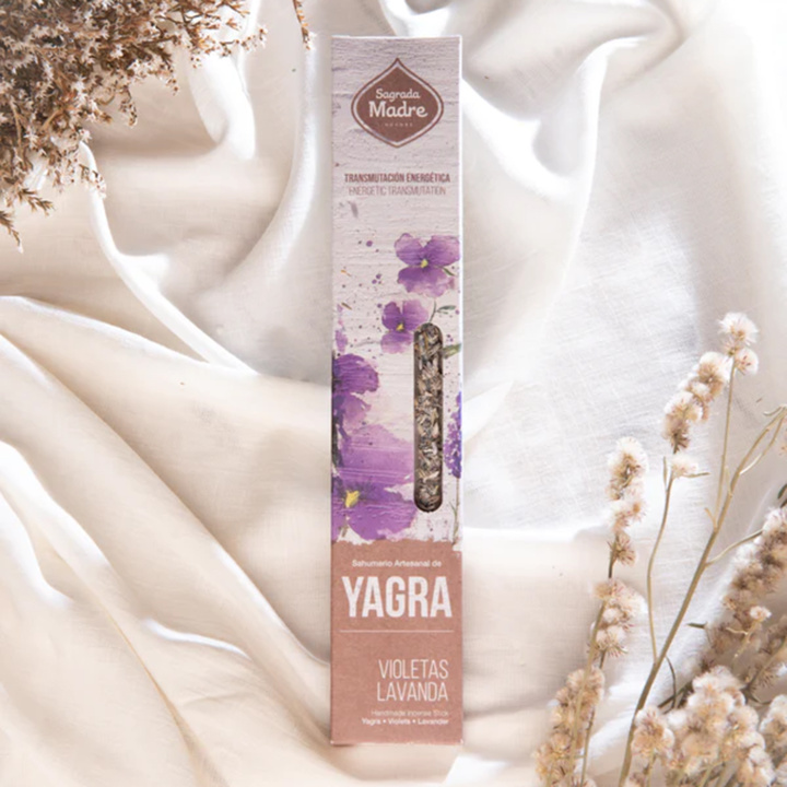 Suitsuke Yagra, Orvokki & Laventeli 8kpl ryhmässä Koti & Sielu / Tunnelma & tuoksu / Suitsuke @ Rawfoodshop Scandinavia AB (SKU-442)