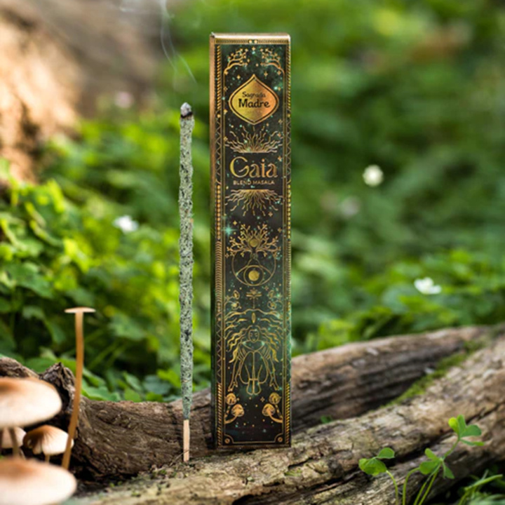 Gaia Masala Blend suitsuke 8kpl ryhmässä Koti & Sielu / Tunnelma & tuoksu / Suitsuke @ Rawfoodshop Scandinavia AB (SKU-684)