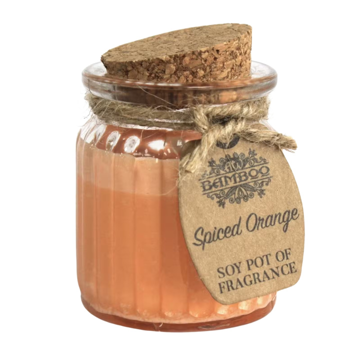 Tuoksukynttilä Spiced Orange 60g ryhmässä Koti & Sielu / Tunnelma & tuoksu / Tuoksukynttilä @ Rawfoodshop Scandinavia AB (SOYP-14)