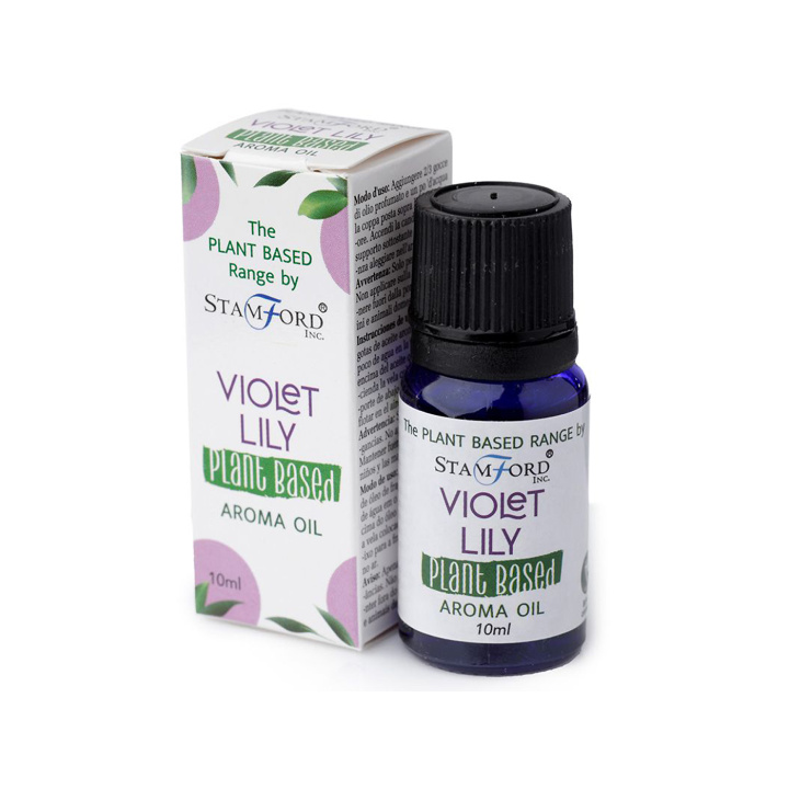 Aromaöljy Kasviperäinen Violet Lilly 10ml ryhmässä Koti & Sielu / Tunnelma & tuoksu / Tuoksuöljy @ Rawfoodshop Scandinavia AB (SPBAO-12)