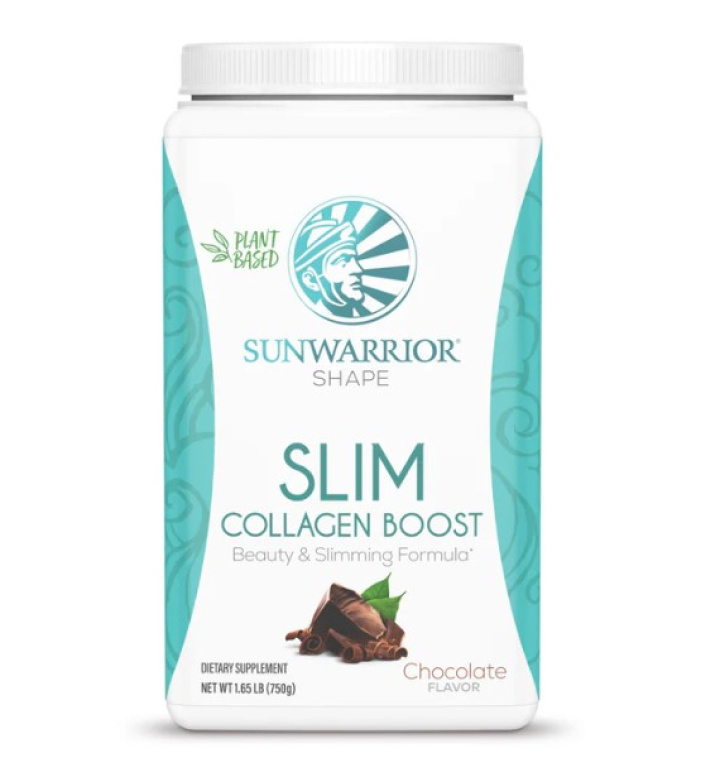 Sunwarrior Shape Slim Collagen Boost Suklaa 750g ryhmässä Ravintolisät / Käyttöalue / Paino & Ateria @ Rawfoodshop Scandinavia AB (SW240)