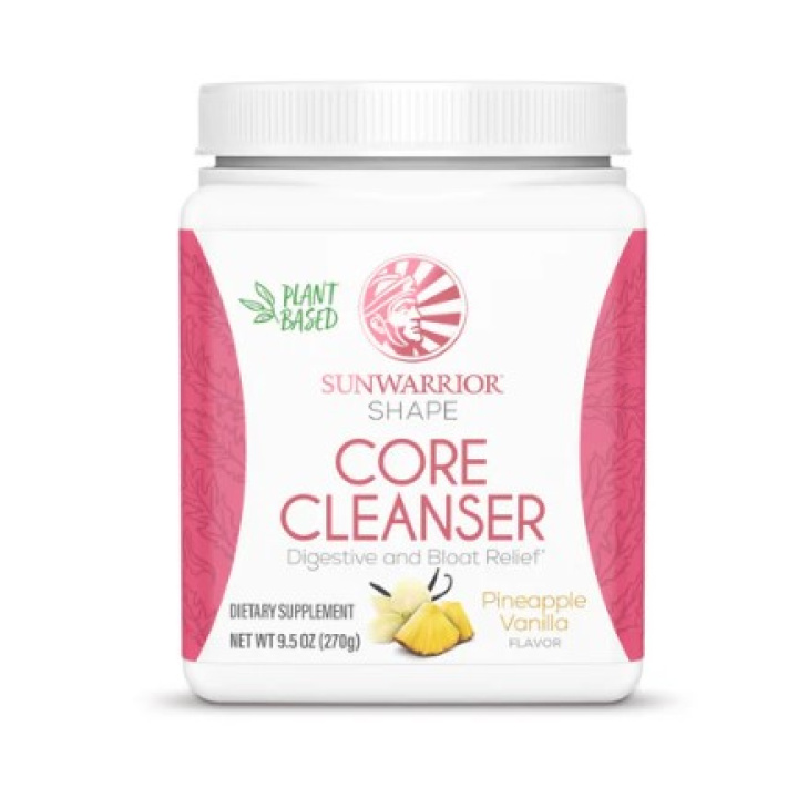 Sunwarrior Shape Core Cleanser Ananas Vanilja 270g ryhmässä Ravintolisät / Käyttöalue / Vatsa & Suolisto @ Rawfoodshop Scandinavia AB (SW244)