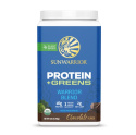 Sunwarrior Warrior Blend Protein+Greens Suklaa 750g