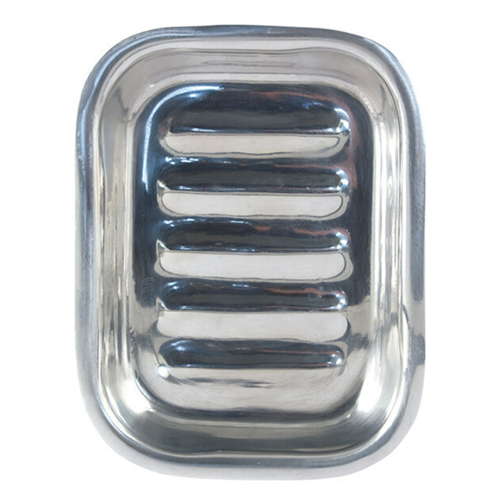 Ruostumaton Teräs Saippua-alusta 13x10cm ryhmässä Koti & Sielu @ Rawfoodshop Scandinavia AB (TADHOME1628)