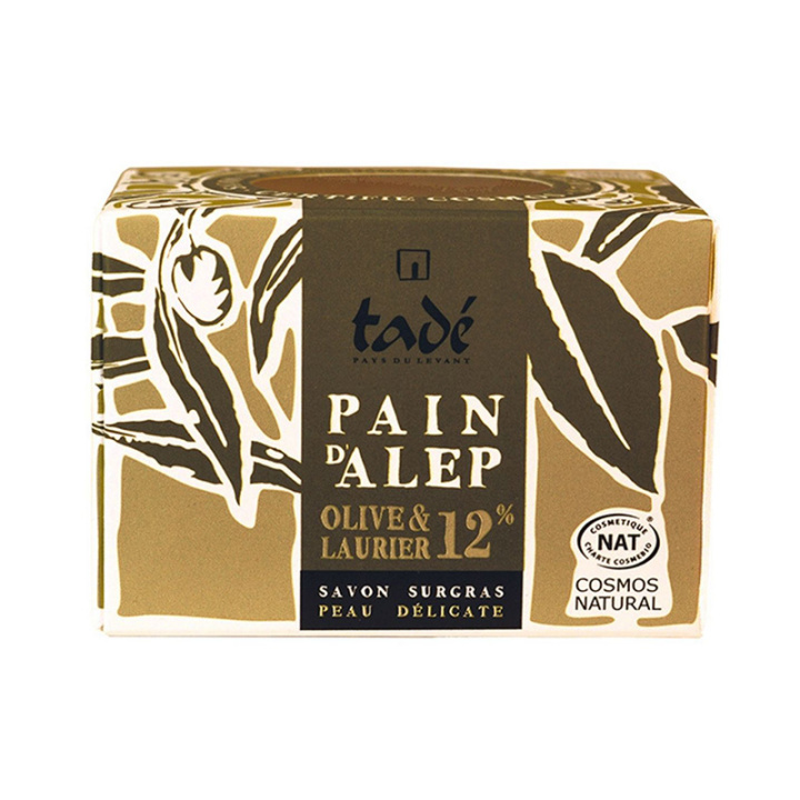 Alepposaippua 12% Laakerinmarjaöljy LUOMU 190g ryhmässä Iho & Vartalo / Vartalo / Käsisaippua @ Rawfoodshop Scandinavia AB (TADSOLID5175)