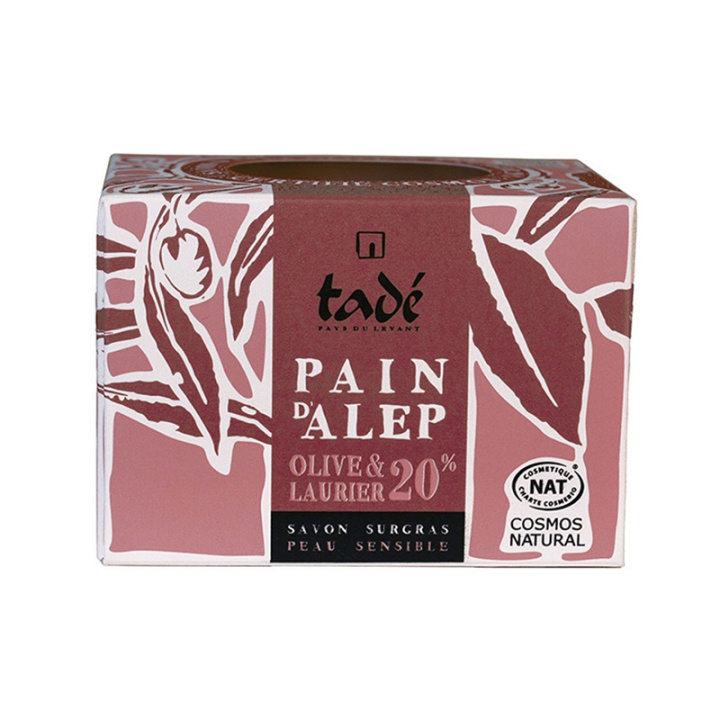 Alepposaippua 20% Laakerinmarjaöljy LUOMU 190g ryhmässä Iho & Vartalo / Vartalo / Käsisaippua @ Rawfoodshop Scandinavia AB (TADSOLID5236)