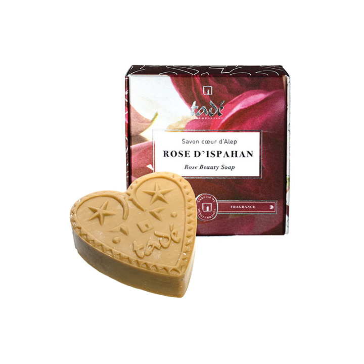 Alepposaippua Sydän Ruusu 150g ryhmässä Iho & Vartalo / Vartalo / Käsisaippua @ Rawfoodshop Scandinavia AB (TADSOLID7910)