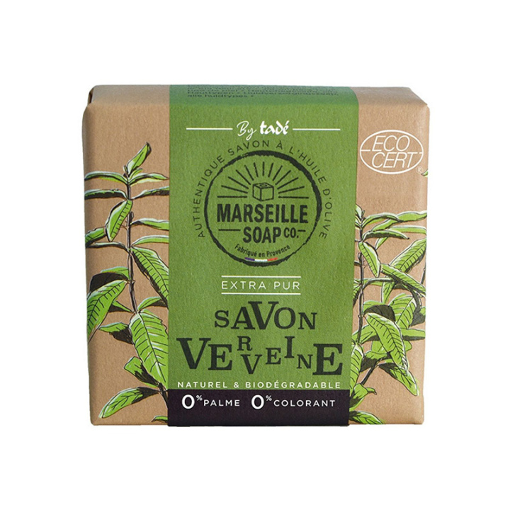 Kiinteä Marseille-saippua 100g Verbena ryhmässä Iho & Vartalo / Vartalo / Käsisaippua @ Rawfoodshop Scandinavia AB (TADSOLIDM2389)