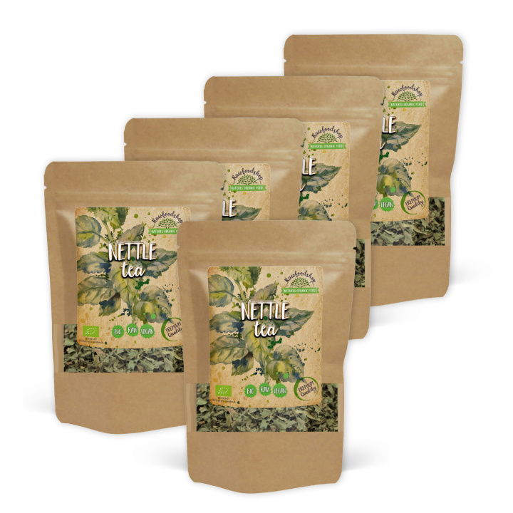 Nokkosteetä LUOMU 50g x 5 pakettia ryhmässä Raaka-aineet / Juomat / Teet @ Rawfoodshop Scandinavia AB (TE04-SET5)