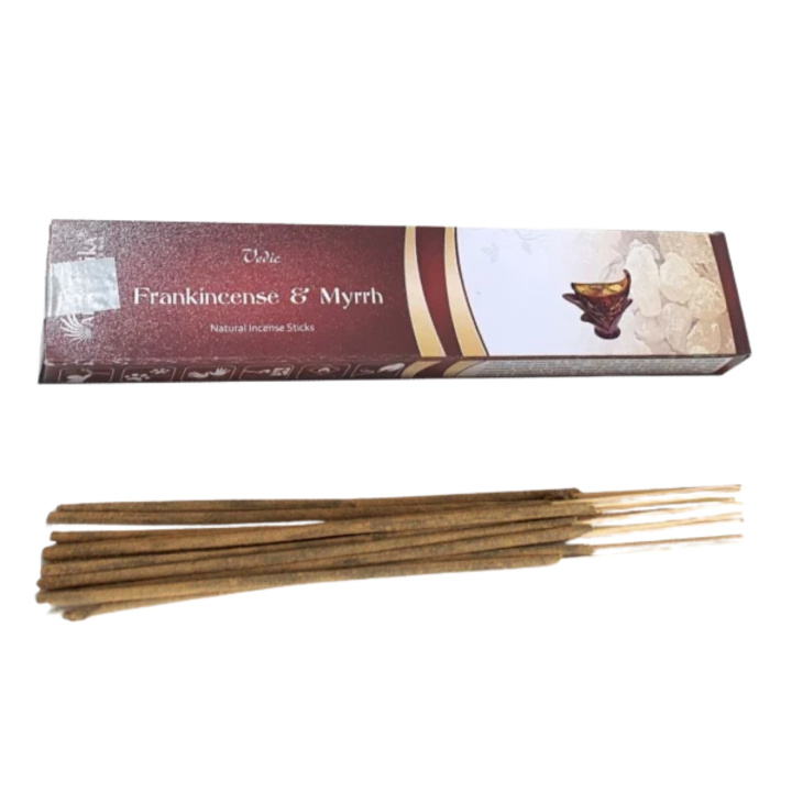 Suitsuke Frankincense & Mirha 15g ryhmässä Koti & Sielu / Tunnelma & tuoksu / Suitsuke @ Rawfoodshop Scandinavia AB (VEDIC-06)