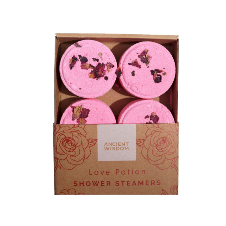 Lahjapakkaus Suihkupommit Ruusu & Mustapippuri ryhmässä Iho & Vartalo / Kylpy & Spa / Kylpypommit & Kylpyvaahto @ Rawfoodshop Scandinavia AB (ZENSS-03)