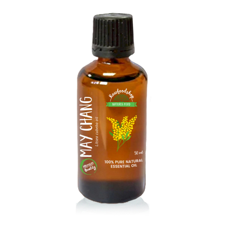May Chang Eteerinen Öljy 50ml ryhmässä Iho & Vartalo / Luonnollinen DIY / Eteeriset öljyt @ Rawfoodshop Scandinavia AB (ZFN0245-2)